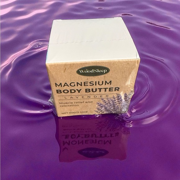 Magnesium Body Butter Lavender for Relaxation 12oz Jar NIB - Picture 8 of 11